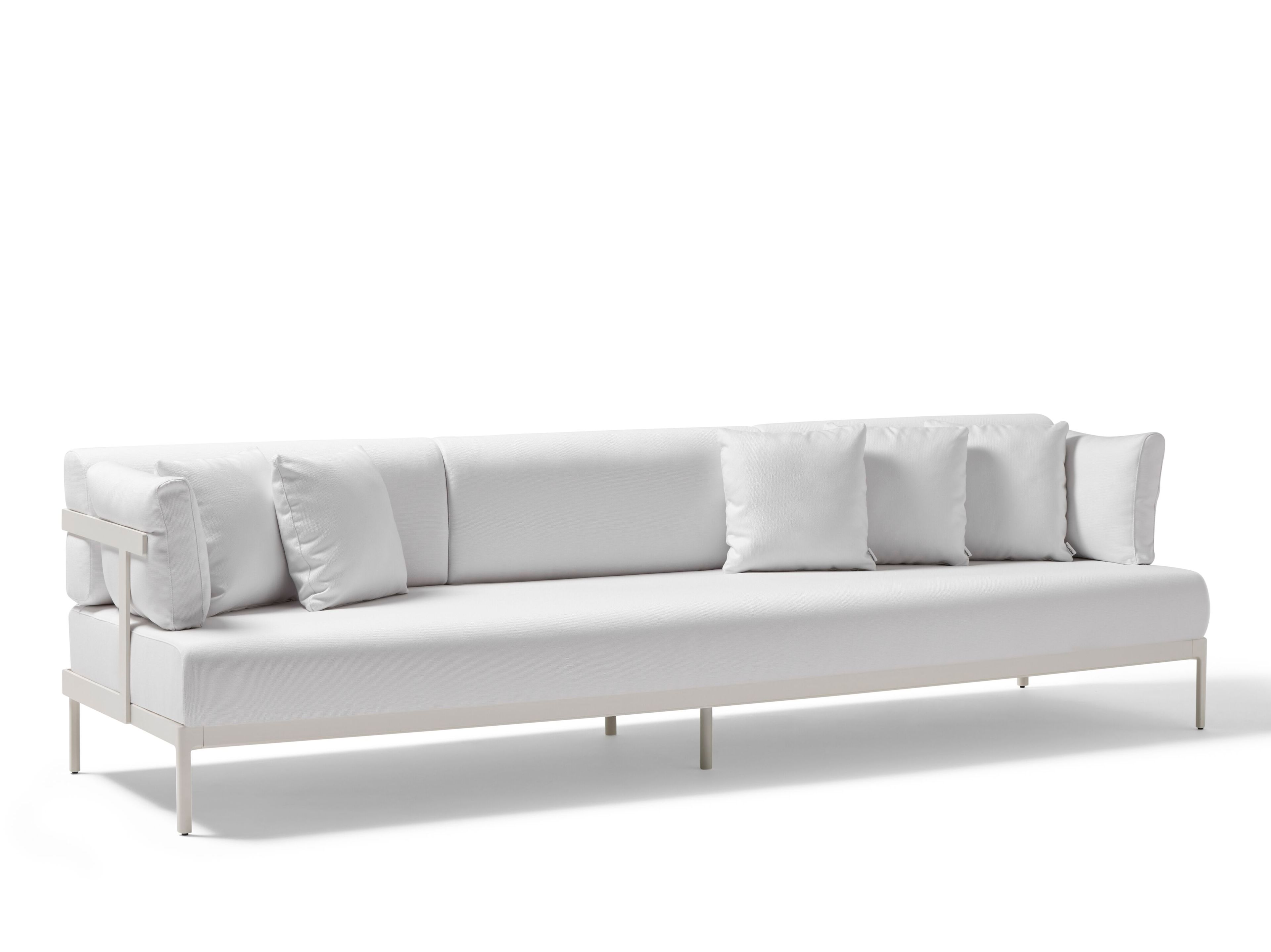 4-местный алюминиевый садовый диван с порошковым покрытием и тканью POINT Legacy ARCH-00066260