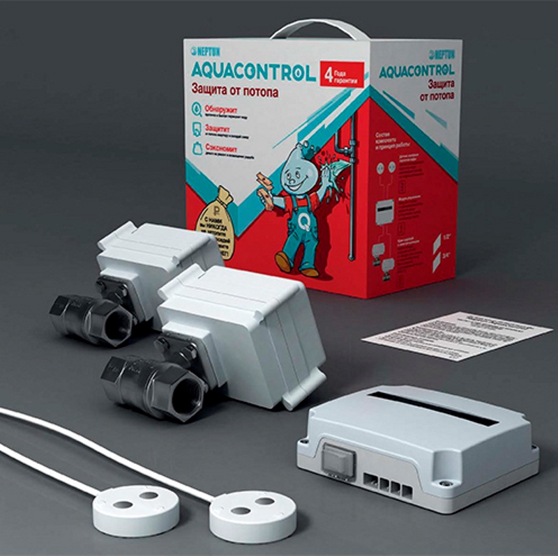 Система контроля протечек Neptun Bugatti ССТ Aquacontrol 1/2" 43054099000001 - Вид №2