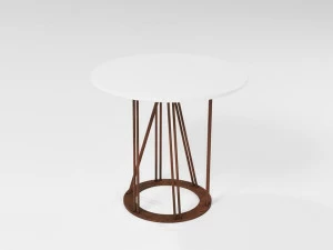 Barel Журнальный столик из мдф и железных стержней Sistema santiago