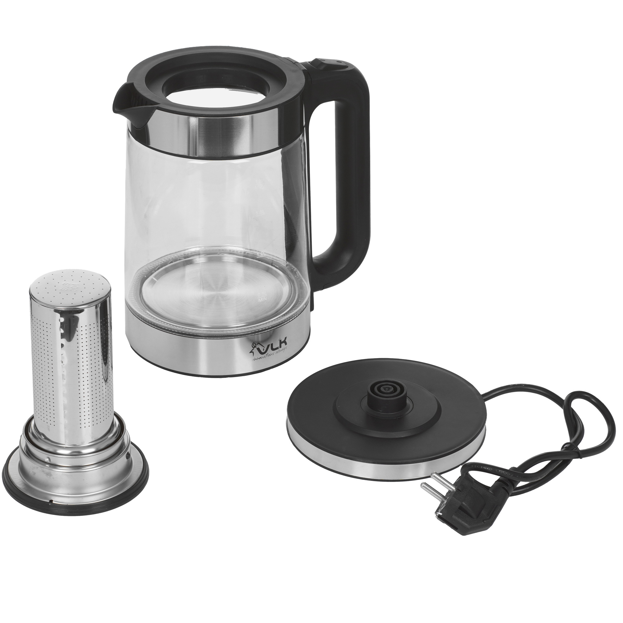 9216776 Электрочайник VLK Siena-6565 серебристый STDN-0108063 - Вид №4