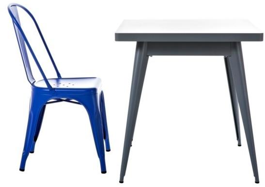 Tolix Квадратный металлический стол 55 sun-id-1390058 - Вид №2