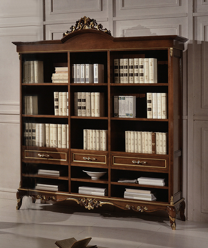 Книжный шкаф  GIULIACASA VI0515-SI SIDNEY