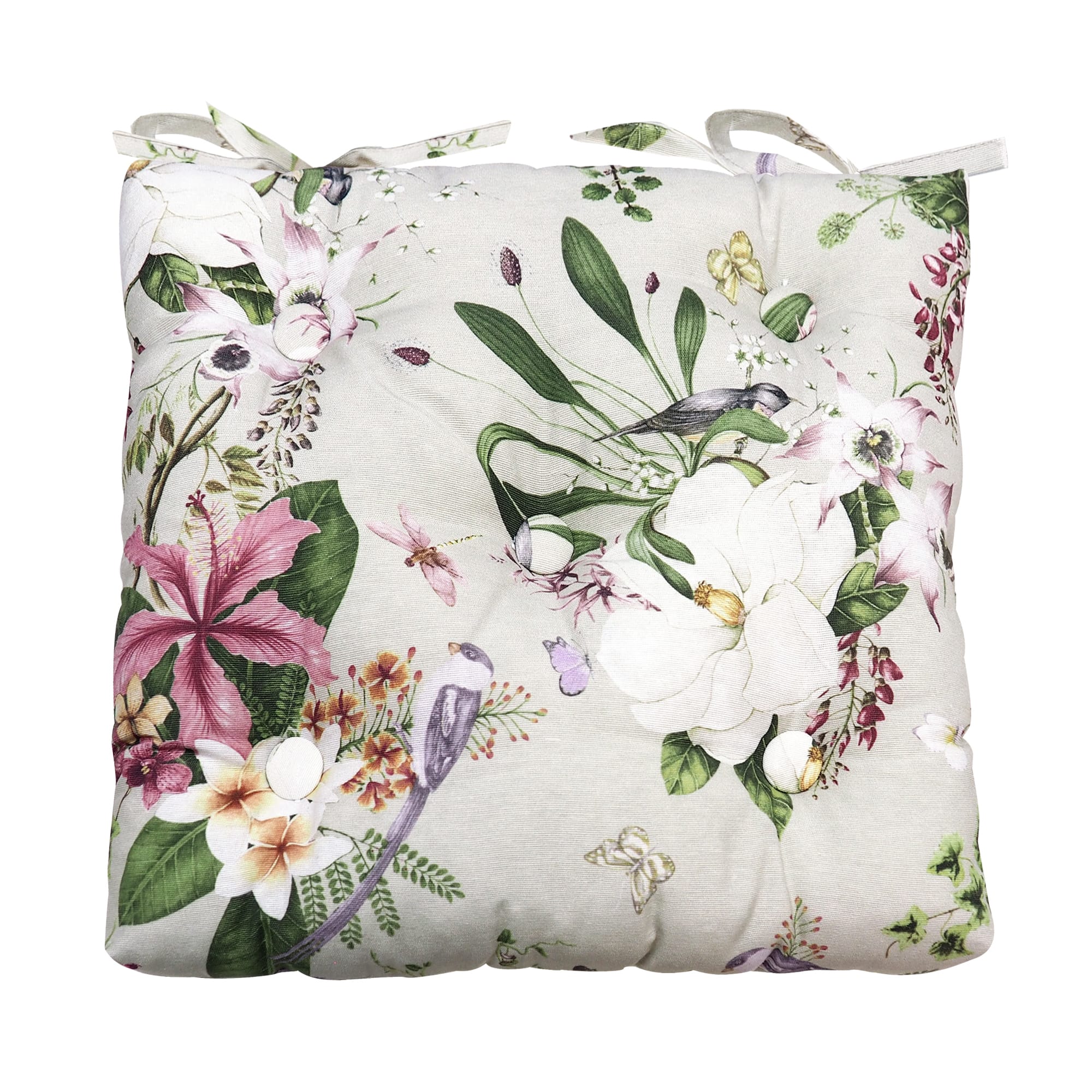 82009455 Сидушка для стула «Glade», 40х35 см, цвет бежевый Santreyd 