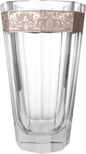 10673446 Moser Ваза Moser Чистота.Цветы 35см, платина, п/к Хрусталь бессвинцовый