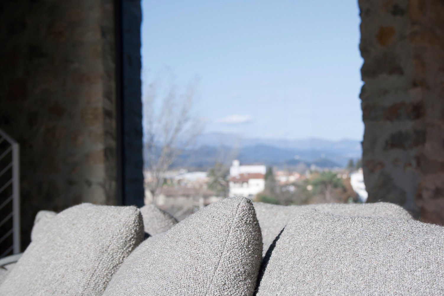 Двусторонняя изогнутая ткань диван CREARTE COLLECTIONS Lab Organic ARCH-00112827 - Вид №10