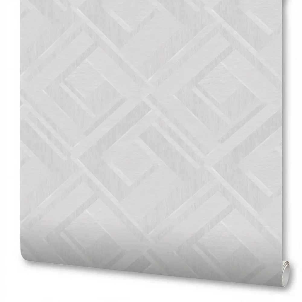 WALLSECRET Decorium - Флизелиновые обои серого оттенка для стильного интерьера 89366706 STLM-1471093