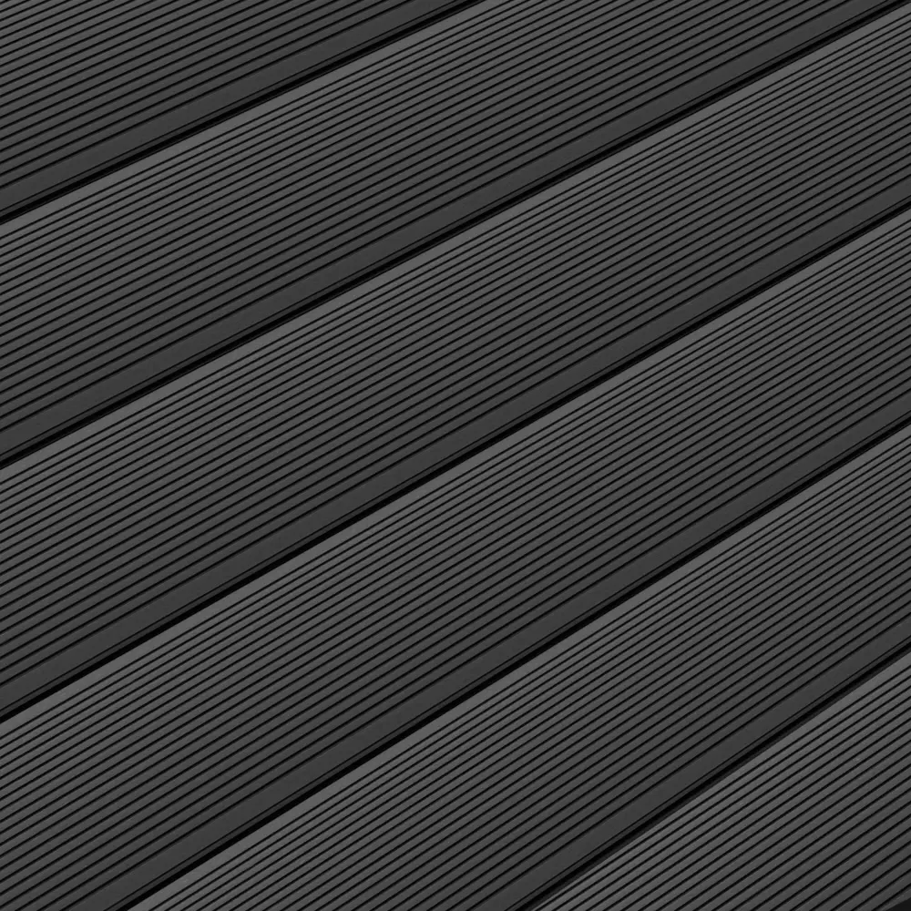 87036575 Террасная доска ДПК T-Decks цвет Графит 150x25x3000 мм двусторонняя вельвет/структура древесины 0.45 м² STLM-1384511  - Вид №5