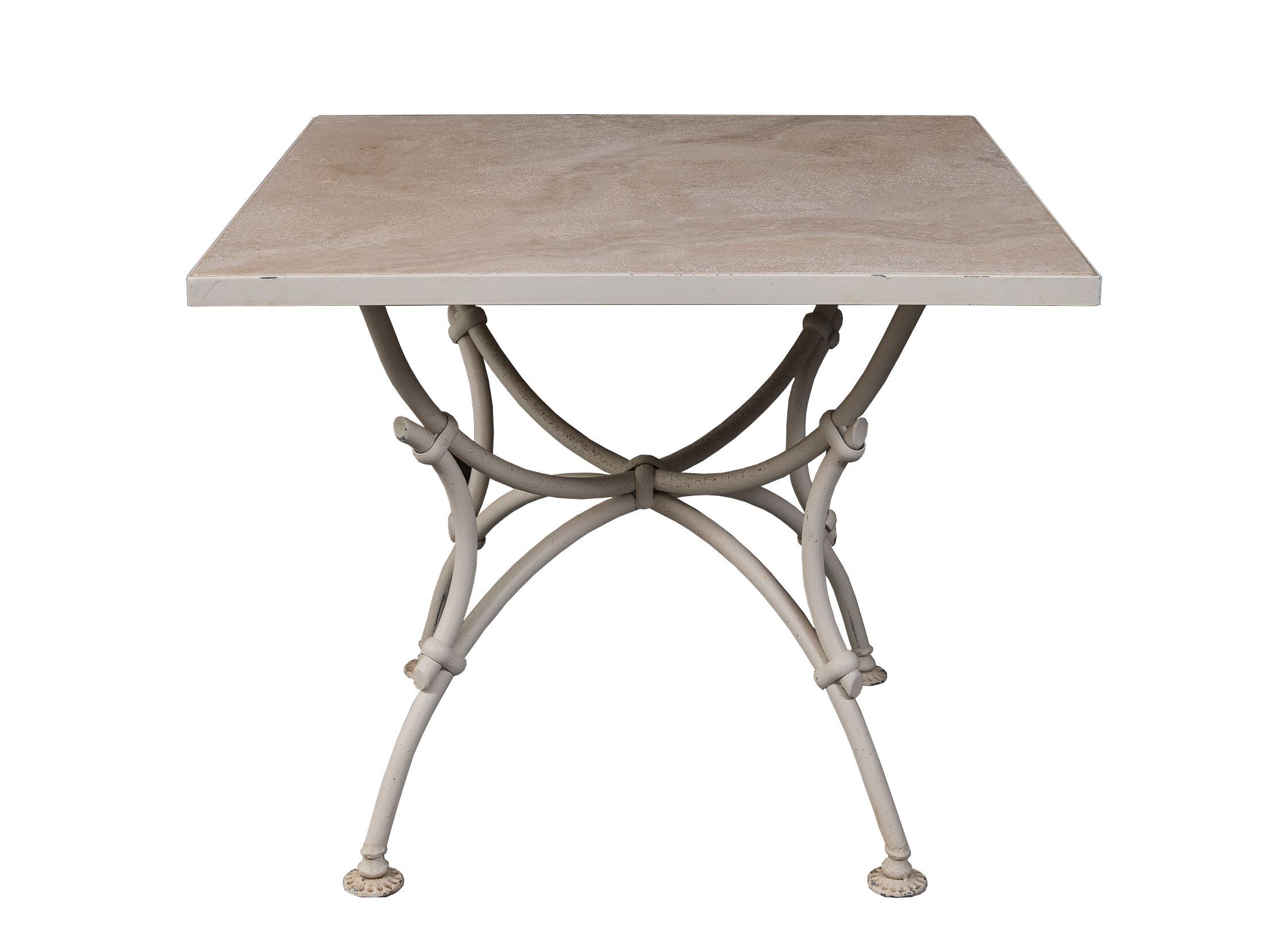 Квадратный каменный садовый стол GH LAZZERINI Tavolo in pietra 11 ARCH-00100810