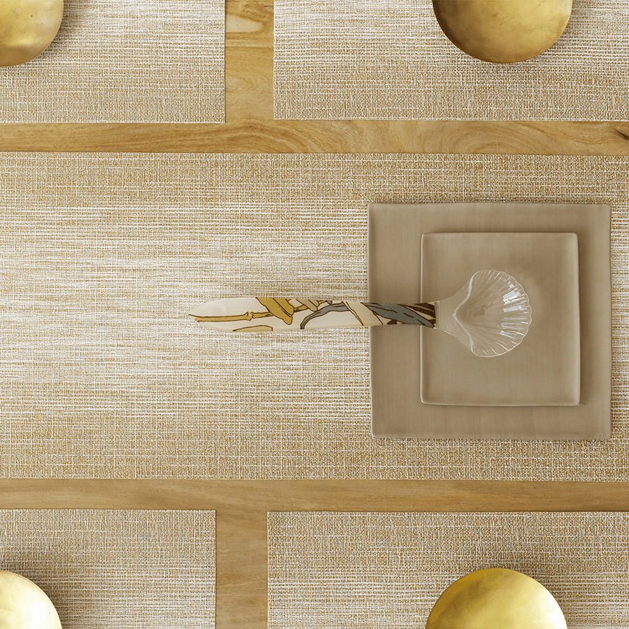 Салфетка виниловая Gold Ombre, 36х48 см Chilewich C100455001 - Вид №1