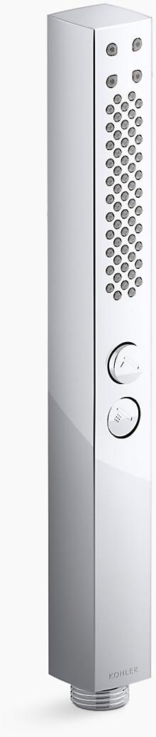 KOHLER Многофункциональный ручной душ Shift  + Square 2,5 галлона в минуту с технологией впуска воздуха Katalyst K-21336-CP 
