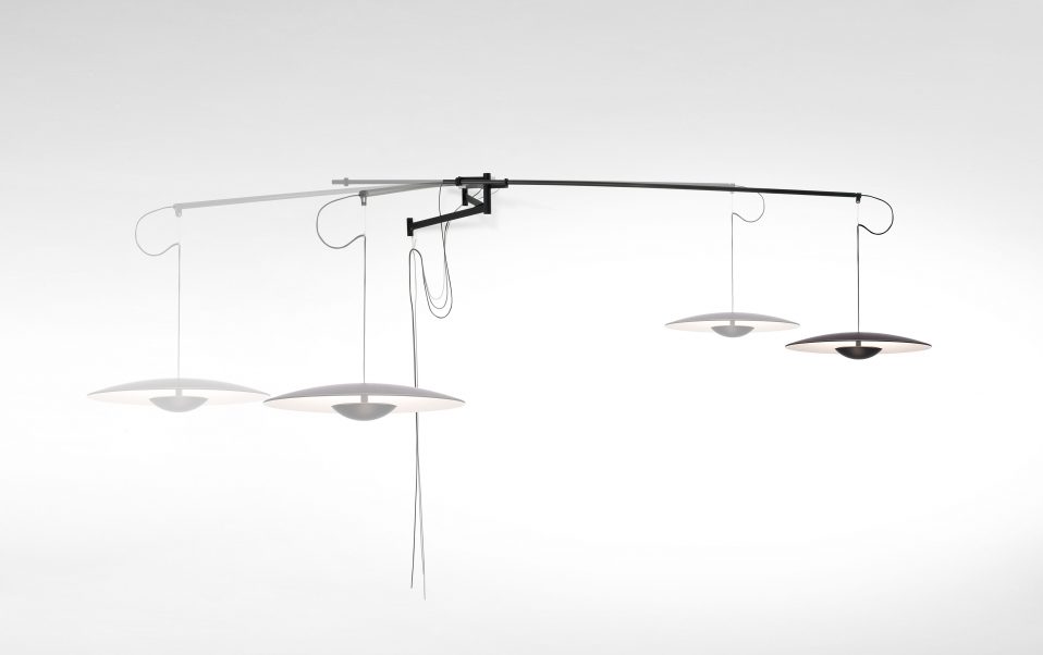 094052 Бра A XL 42 Hardwired венге-белый Marset Ginger - Вид №1