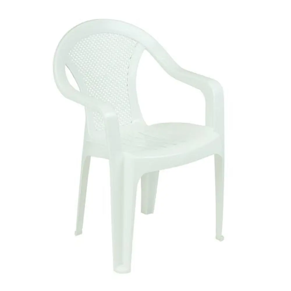 Кресло садовое «Румба» белое, 400x790x390 мм, пластик Santreyd STLM-2093303