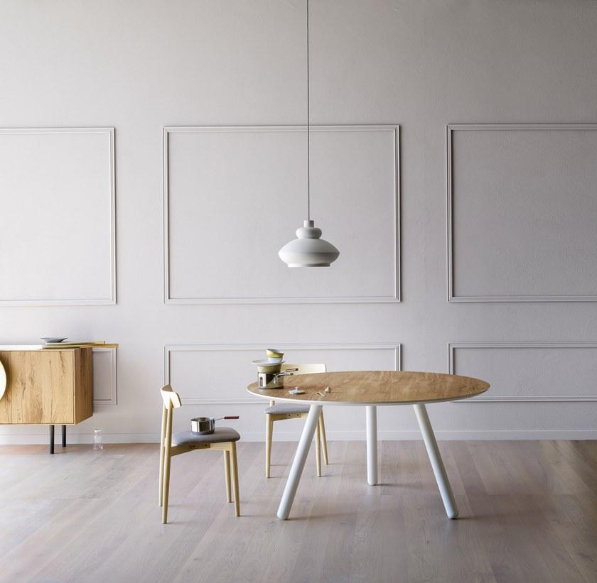 Miniforms Круглый деревянный стол sun-id-1445439 - Вид №1