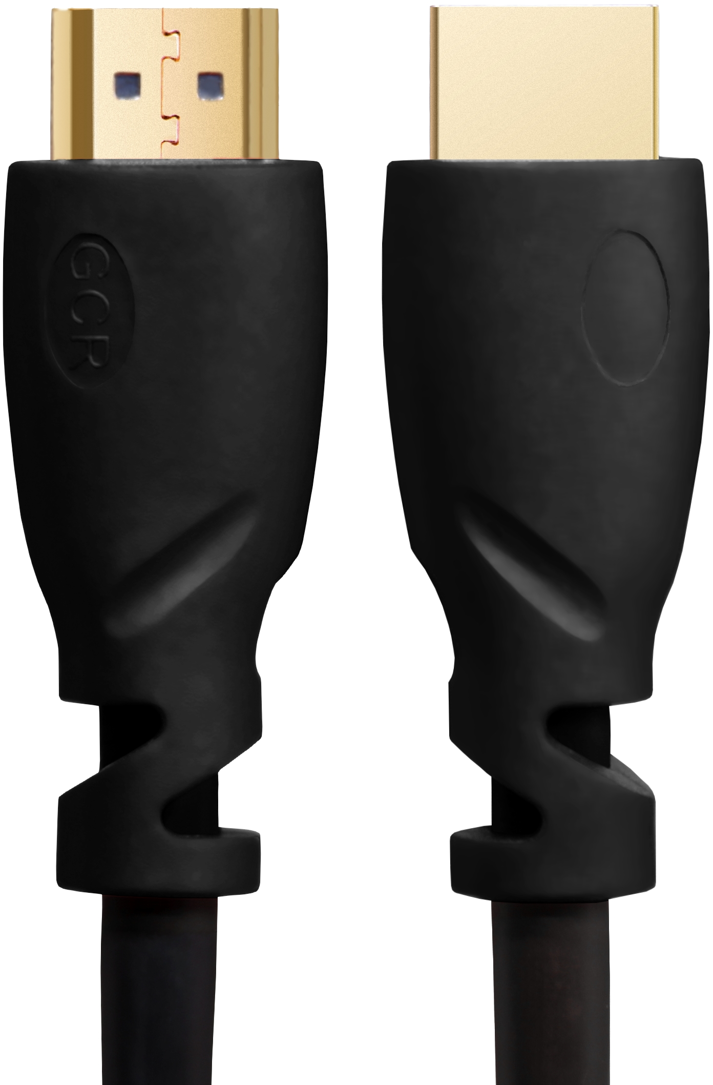 GCR-HM310-0.2m кабель 0.2m hdmi версия 1.4, 4k, 3d, 10.2 гбит/с, 30 awg, od7.3mm, экран, черный, Greenconnect Santreyd  - Вид №1