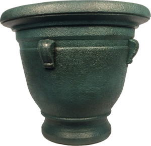 Е701-7 Горшок-кашпо для цветов Campana d=48 50 Л. Малахит Цветочная коллекция