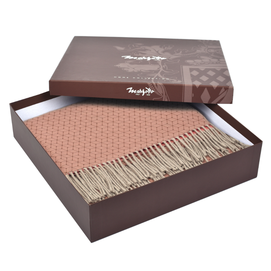 Плед Cristalinno, 130х180 см, розовый MARZOTTO CRISTALINNO0007 - Вид №2