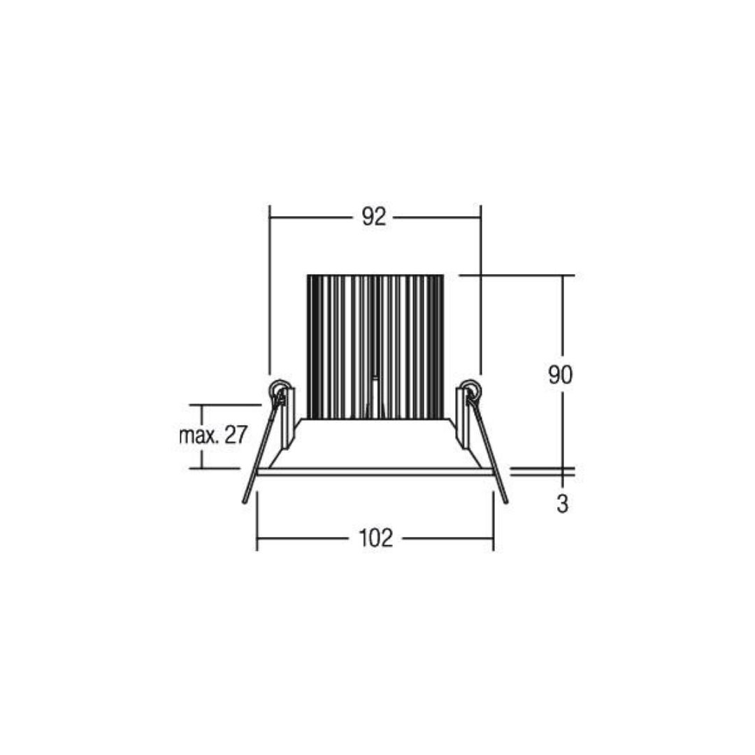 Brumberg 12407073 white спот Santreyd 105111 - Вид №2