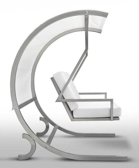 CAGIS Кресло-качалка из нержавеющей стали sun-id-1375393 - Вид №1