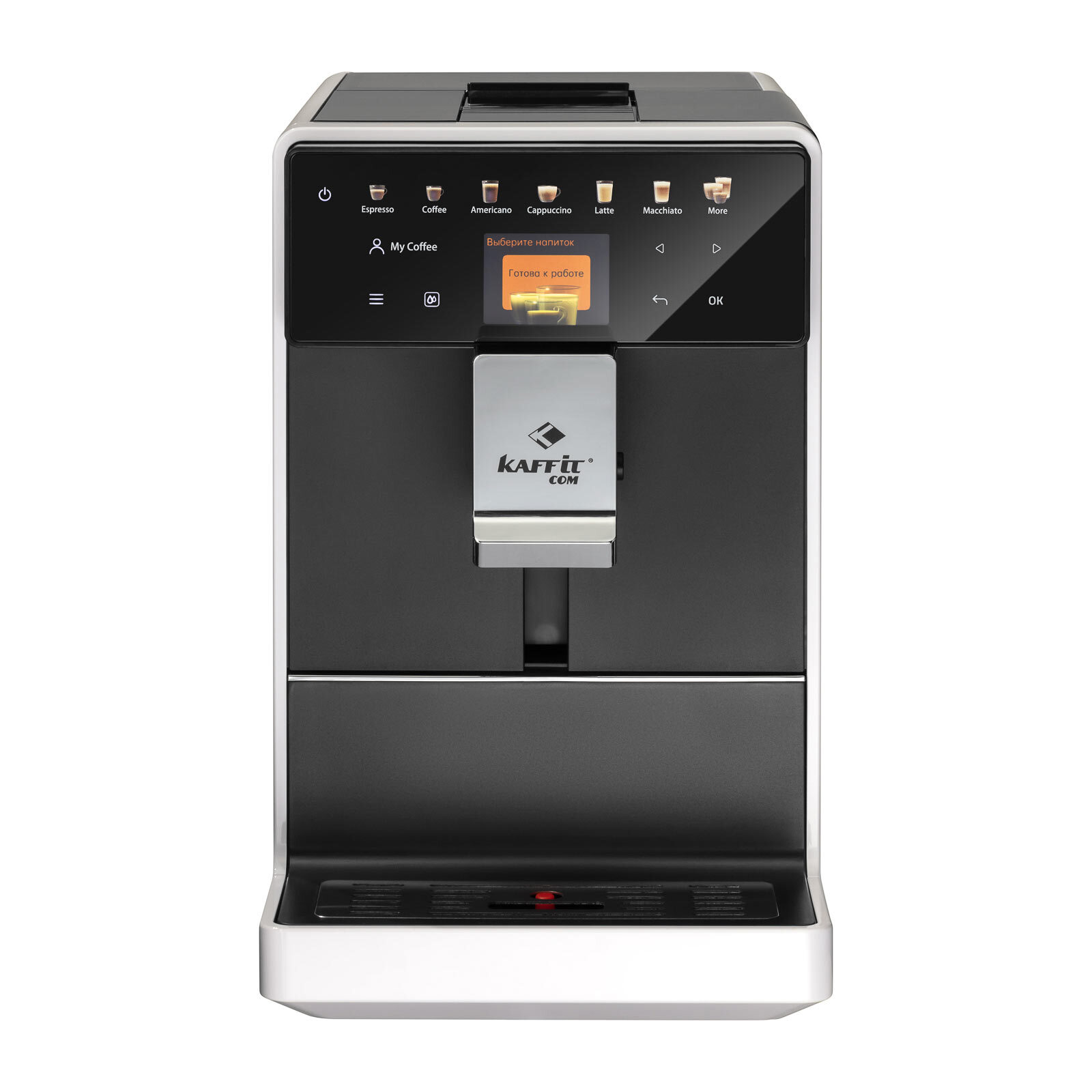 5637156 Кофемашина автоматическая KAFFIT COM Roma A5-2 White белый STDN-0152047 - Вид №1