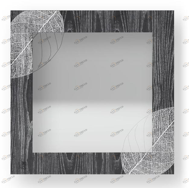 LIGNIS® Квадратное настенное зеркало в раме Dolcevita nature 12.057