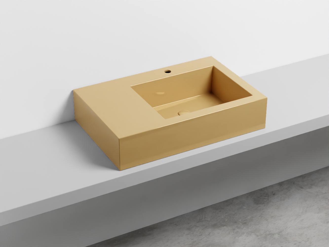 NALAMDX-AM Керамическая раковина с 1-им отверстием, чаша справа cielo I Narcisi Ceramica Cielo