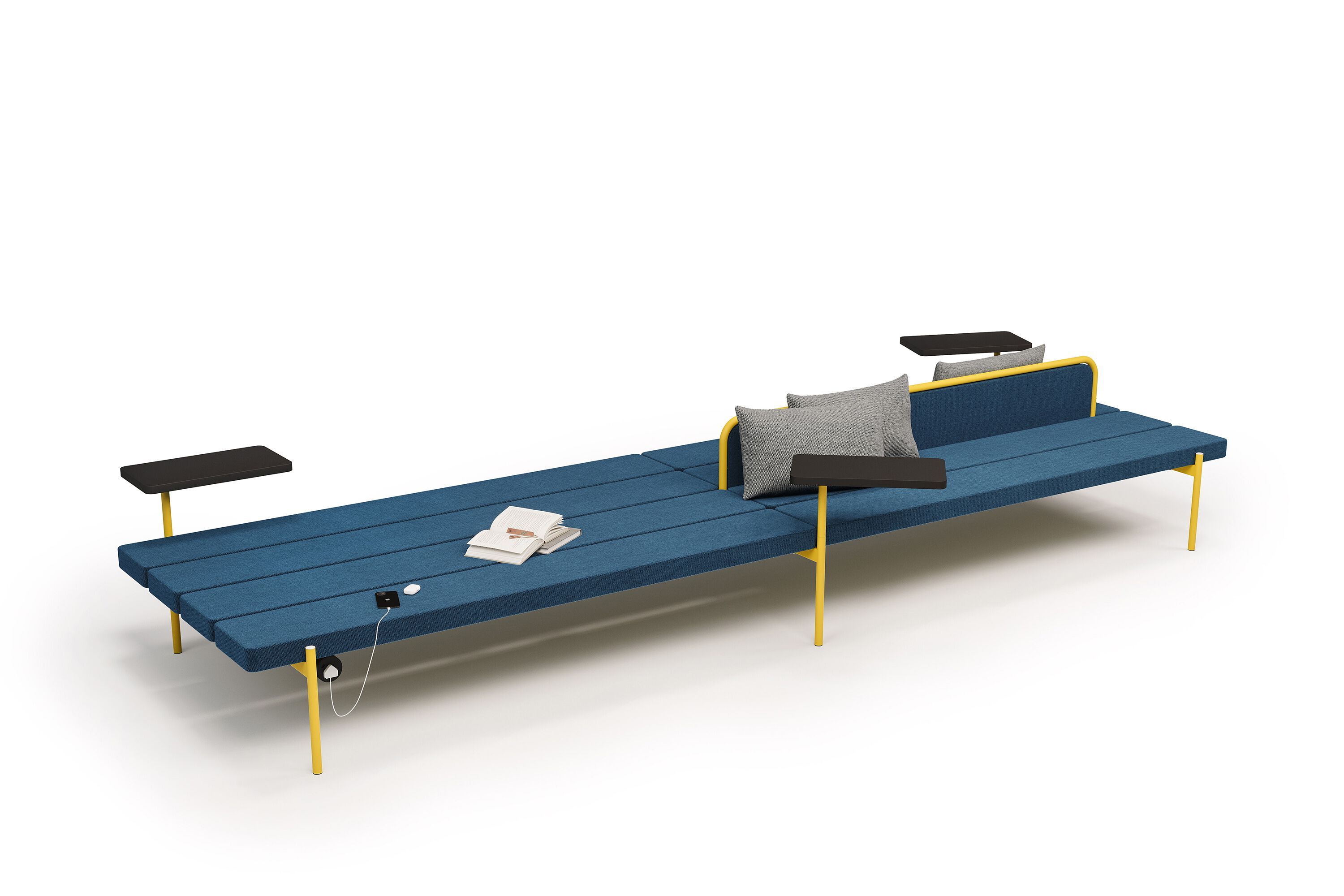 Модульная мягкая скамейка из ткани Established&Sons Island ARCH-00100058 - Вид №8