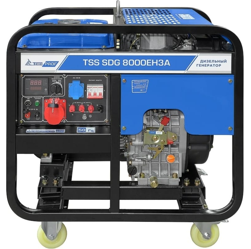 Электрогенератор  дизельный  ТСС SDG 8000EH3A 5411136 STDN-0113803 - Вид №1