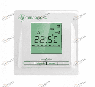 Термостат TP 515 ТЕПЛОЛЮКС цифровой с дисплеем белый 4305651417000000