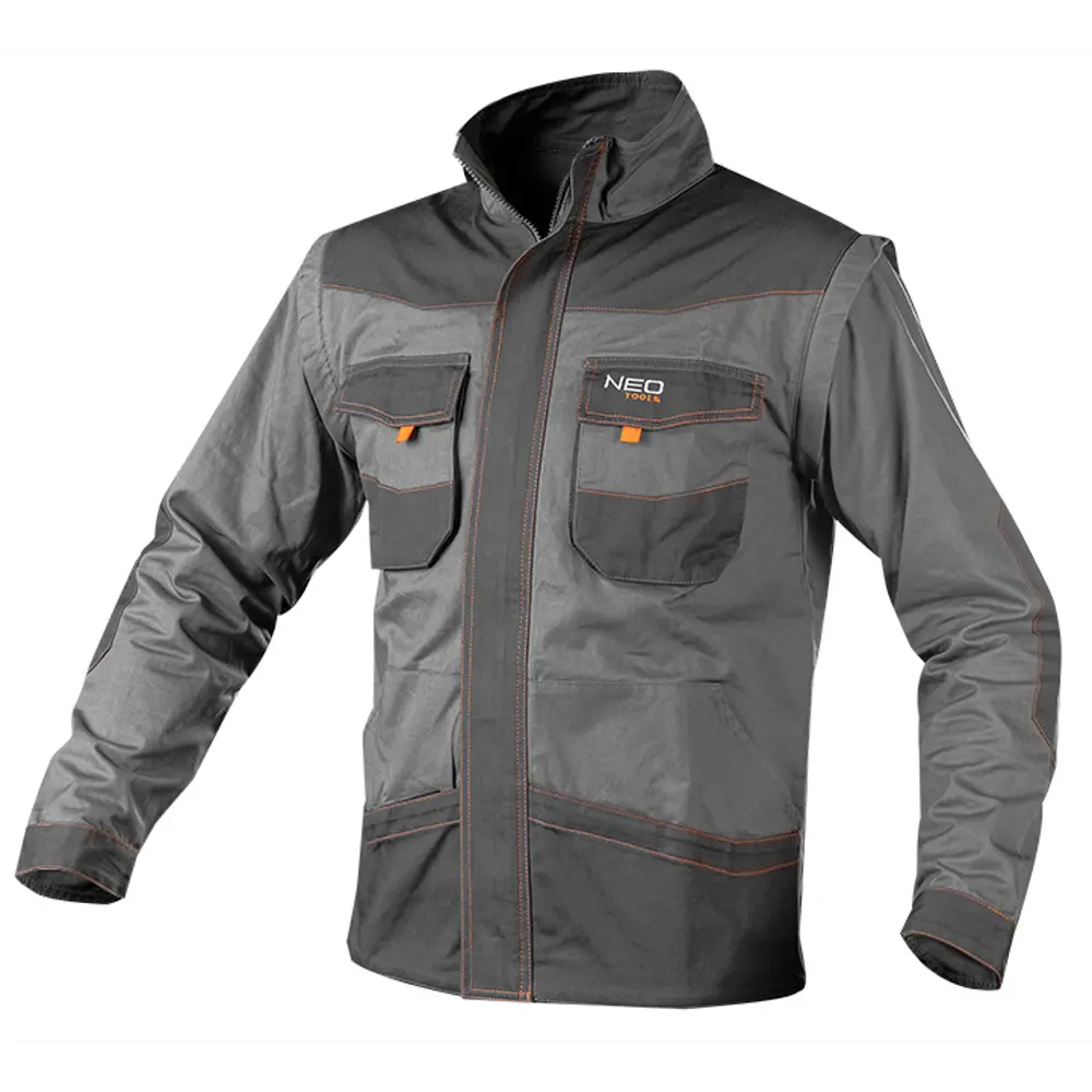 Толстовка рабочая Neo Tools хлопок 100% серая размер L рост 184 Нет STLM-2023646
