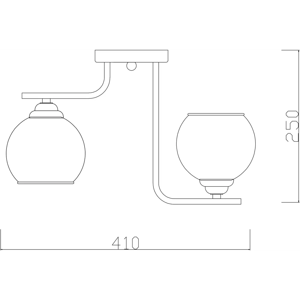 Люстра подвесная 1134/2 2 лампы цвет золотой Escada STLM-2019441 - Вид №12