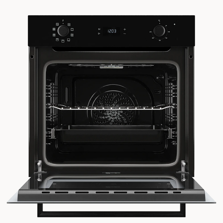 9121442 Электрический духовой шкаф Monsher MOE 6093 Noir черный STDN-0049520 - Вид №1