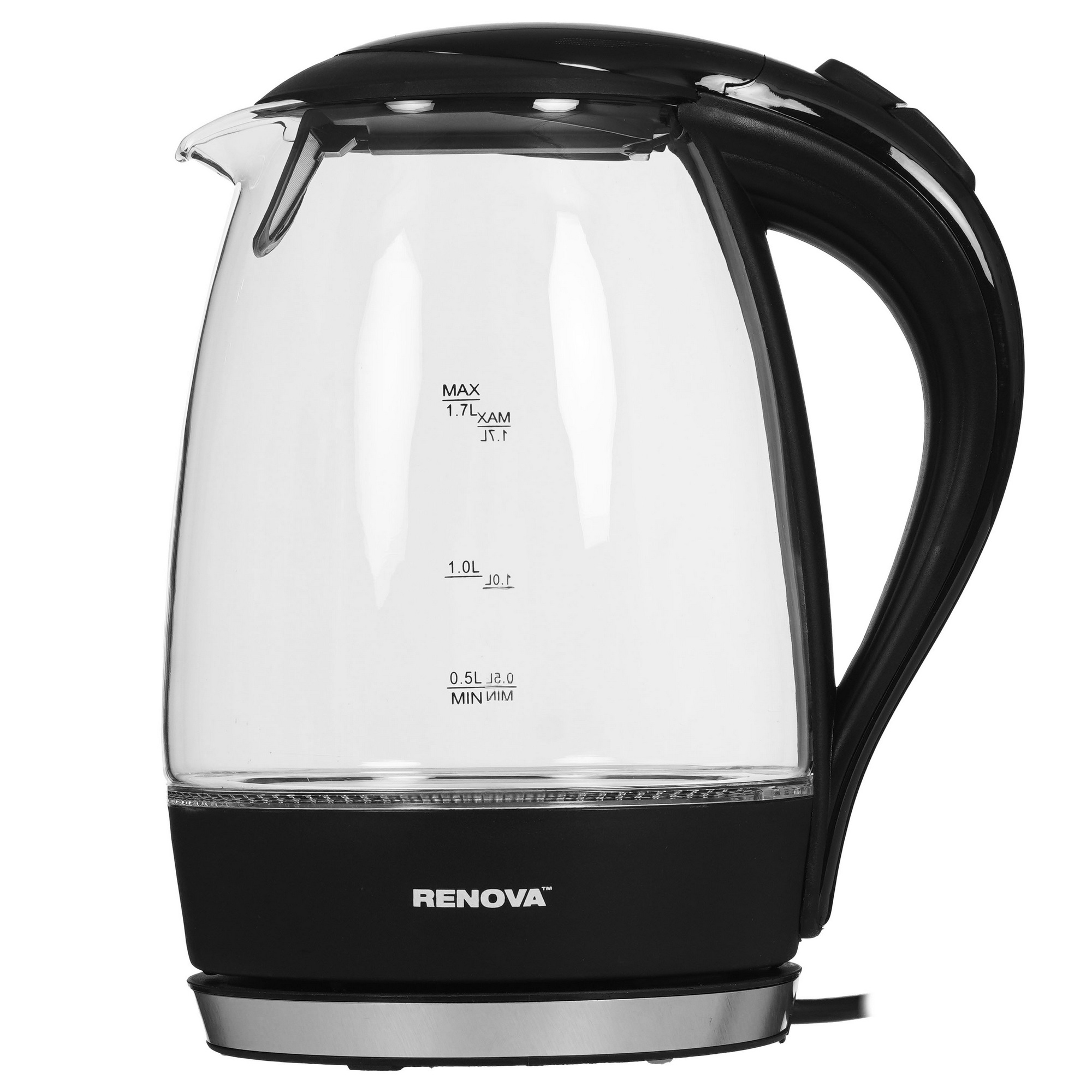 9207215 Электрочайник RENOVA KT17G-07B черный STDN-0137734