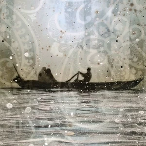 Арт-панель на холсте Alex Turco Middle East Glare The Calm