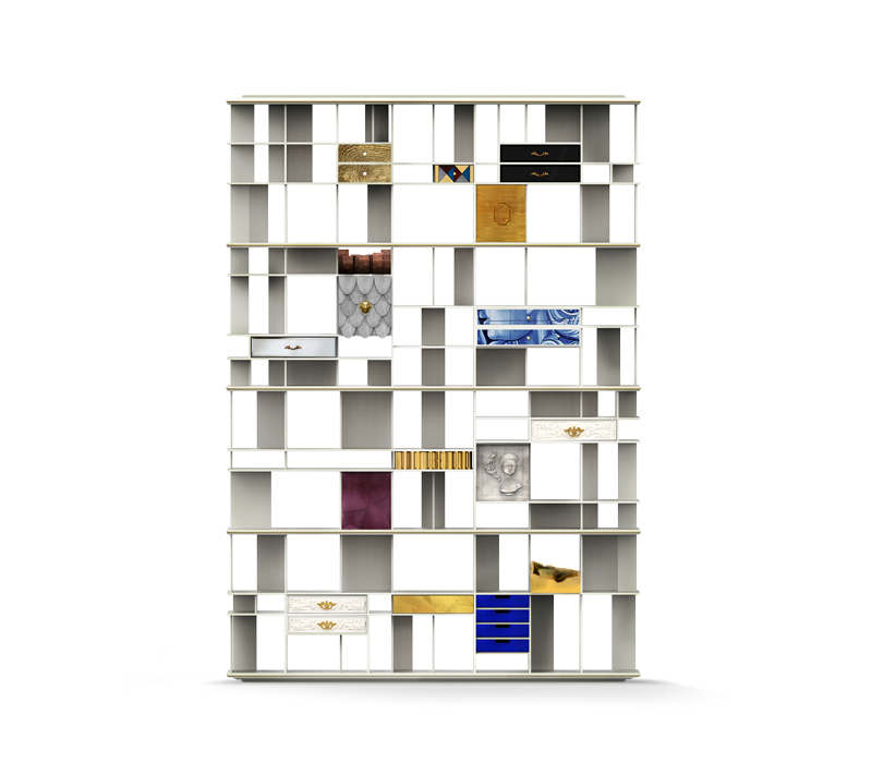 0-324 Книжный шкаф Coleccionista  Boca Do Lobo 