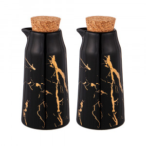 42-343 Посуда фарфоровая НАБОР ДЛЯ МАСЛА И УКСУСА LEFARD "FANTASY" 2 БУТЫЛКИ Lefard