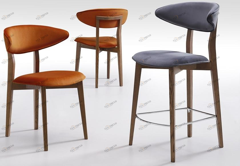 Natisa Мягкий стул из ткани Flare sun-id-1491793