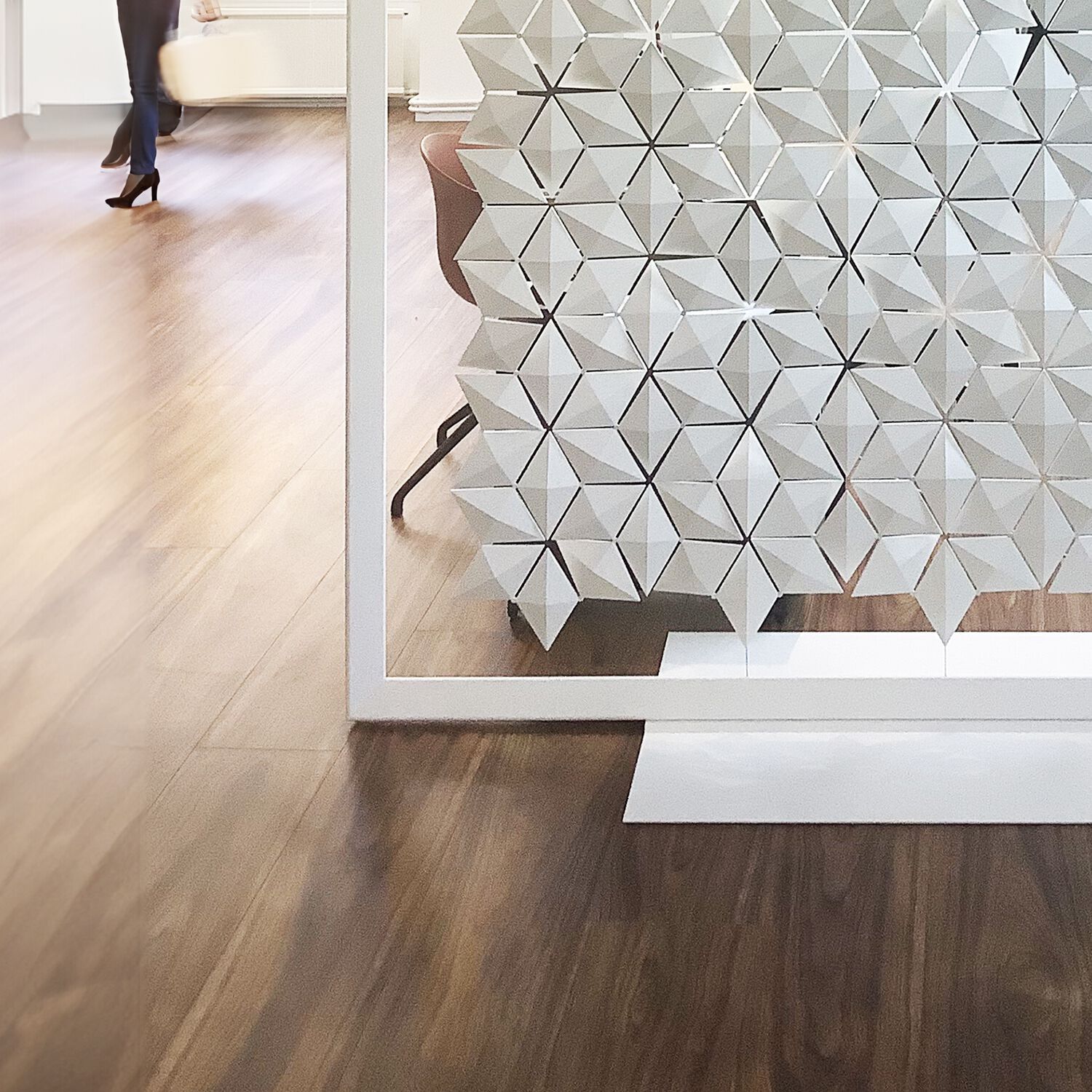 Отдельно стоящая перегородка bloomming FACET 204x260cm bianco ARCH-00070991 - Вид №1