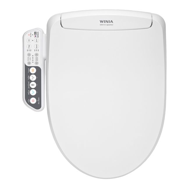 Электронная крышка биде Winia Premium U-круглая U-короткая SensPa sun-id-2005303