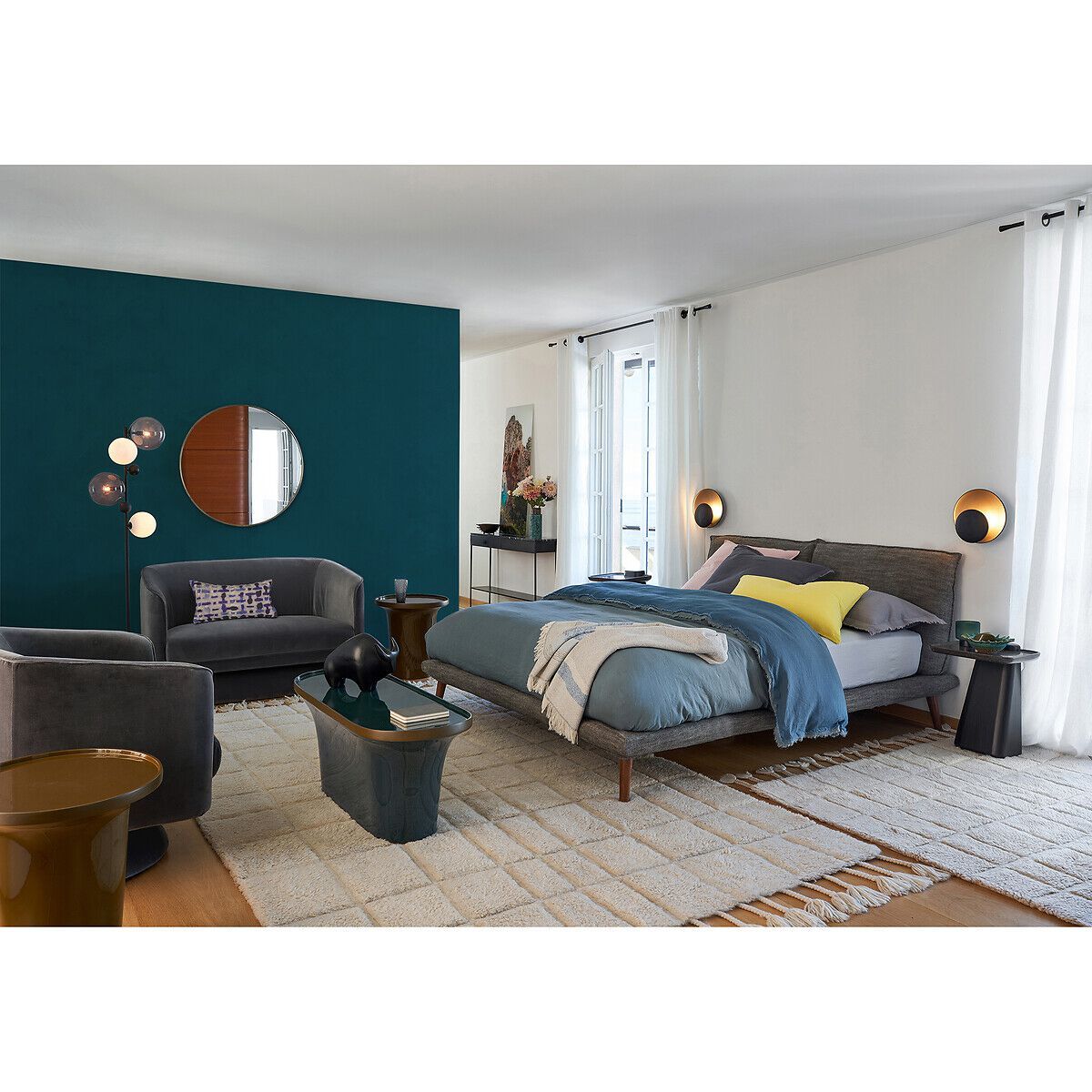 Прямоугольная мраморная консоль с ящиками AMPM Fébée ARCH-00151125 - Вид №7