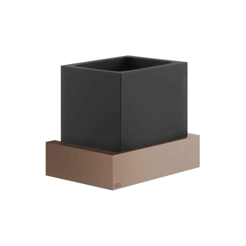 Держатель стакана 20808 708 Gessi Inverso МЕДНЫЙ МАТОВЫЙ PVD 20808708