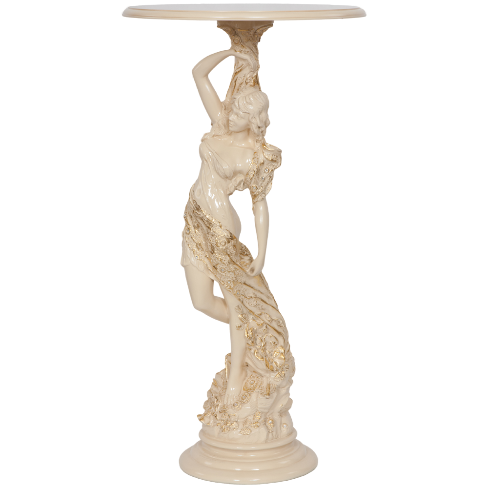 13057,11486 Подставка декоративная Изабель Айвори BOGACHO 4627138200384, 4627138232149 - Вид №3