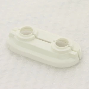 Накладка Rehau декор. 15х1.0 с межцентр расстоян 50 мм для труб из меди нерж белая