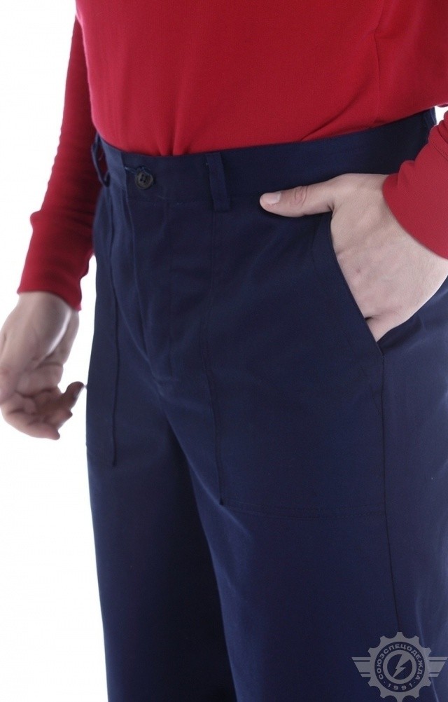 65422 Костюм "Труд" темно-синий  Летняя спецодежда  размер 60-62/182-188  - Вид №14