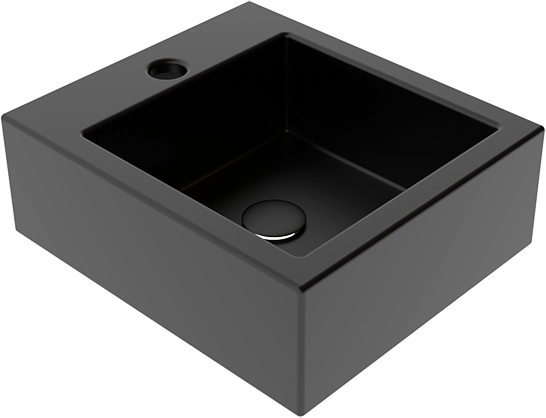 SQULAV3 Подвесная раковина настенная GSG CERAMIC SQUARE