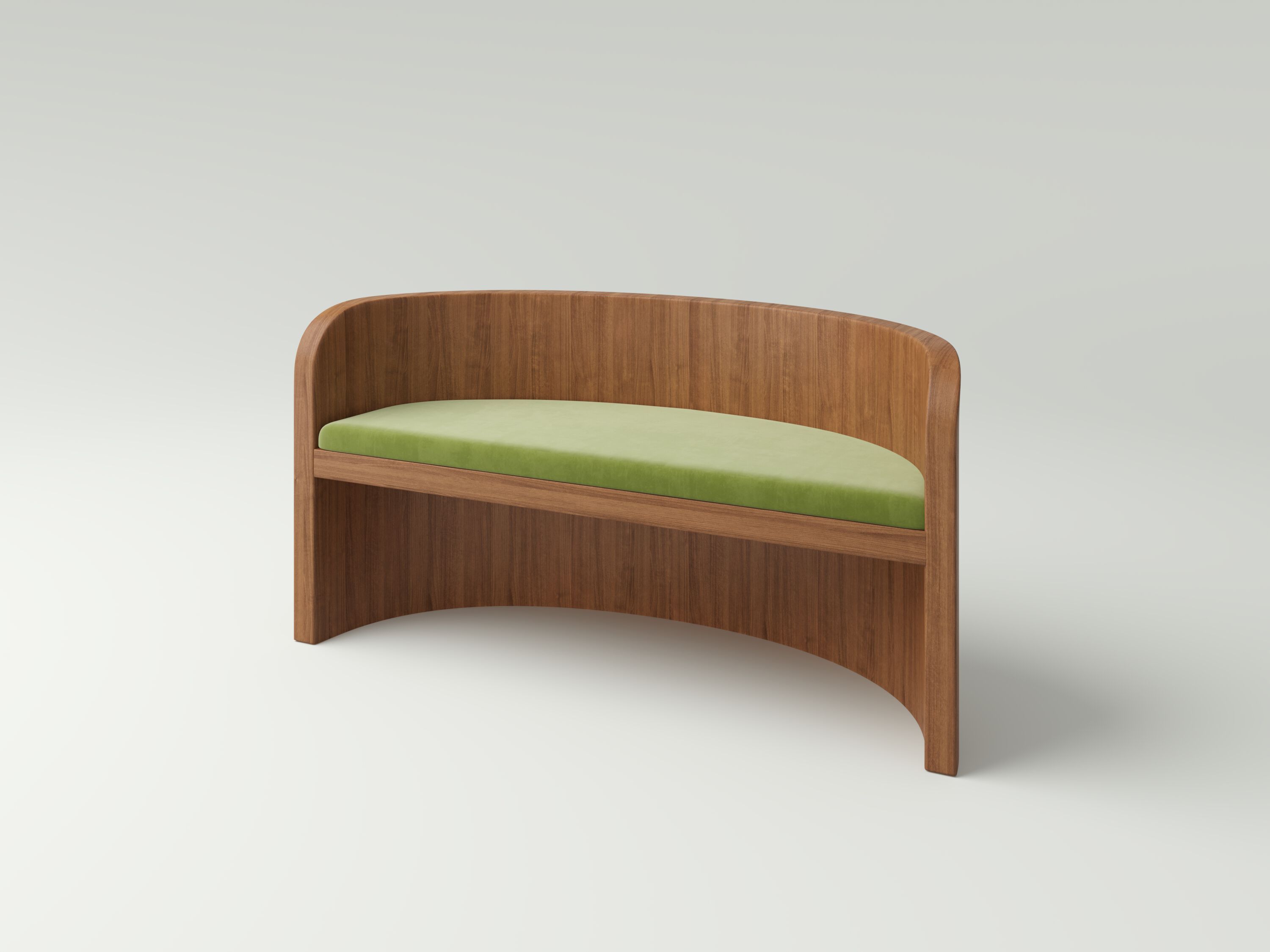 Скамья из грецкого ореха NITZAN HOME CARLA ARCH-00011140 - Вид №1