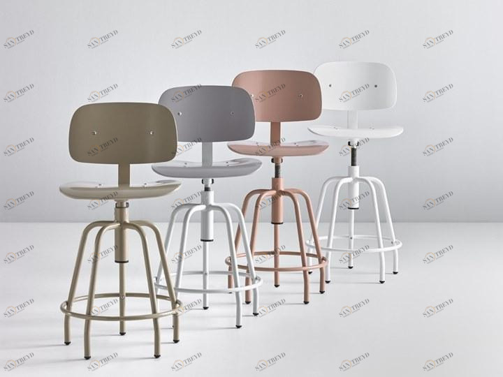 Mobboli Табурет регулируемый по высоте со спинкой Nexos 2006