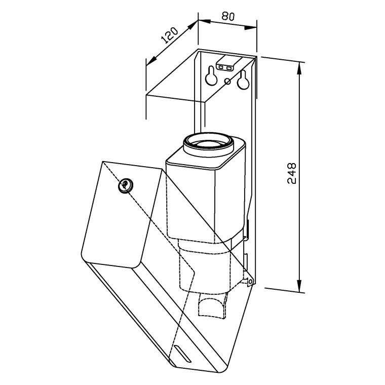 727337 Дозатор жидкого мыла PP101 WAGNER_EWAR Wagner Ewar  - Вид №1