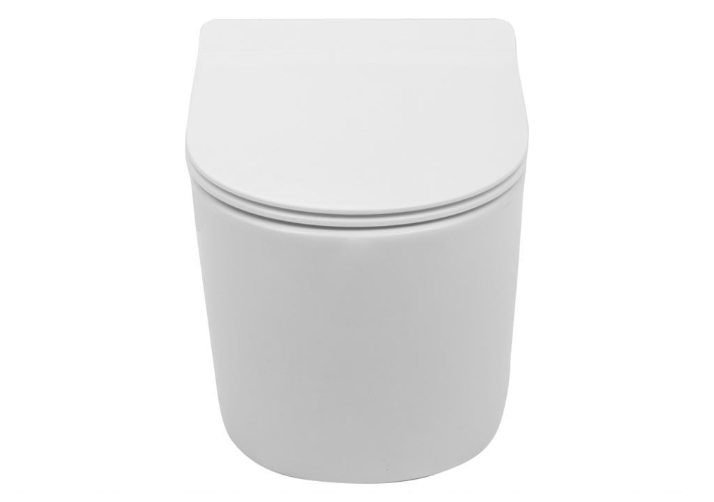 BL104NWHTH Подвесной унитаз настенный Белый Aquanet ATAGO Китай - Вид №1