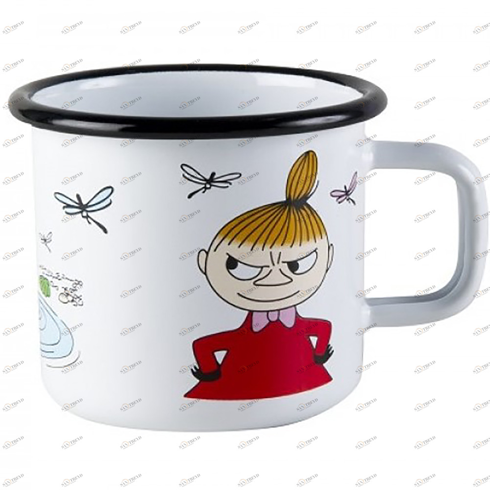 Кружка "Малышка Мю" белая LE-VILLAGE СОВРЕМЕННЫЙ 221932 Белый 