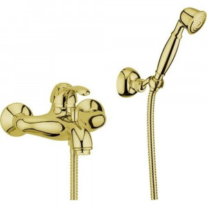 AU850101010(153) Смеситель для ванны и душа , золото Webert Aurora